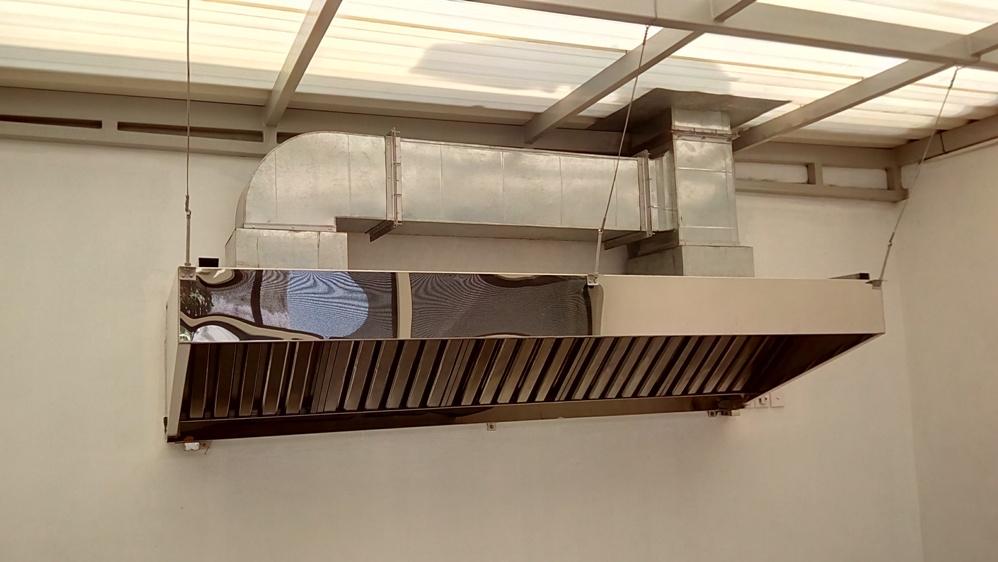 Sistem exhaust dapur restoran modern