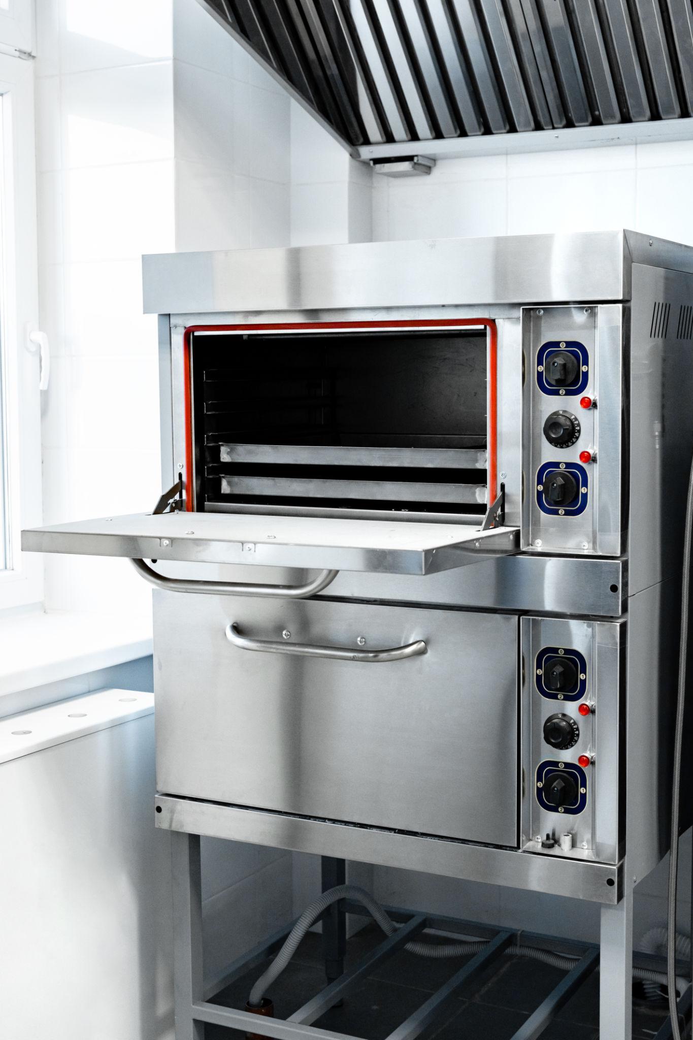 Kompor dapur profesional stainless steel